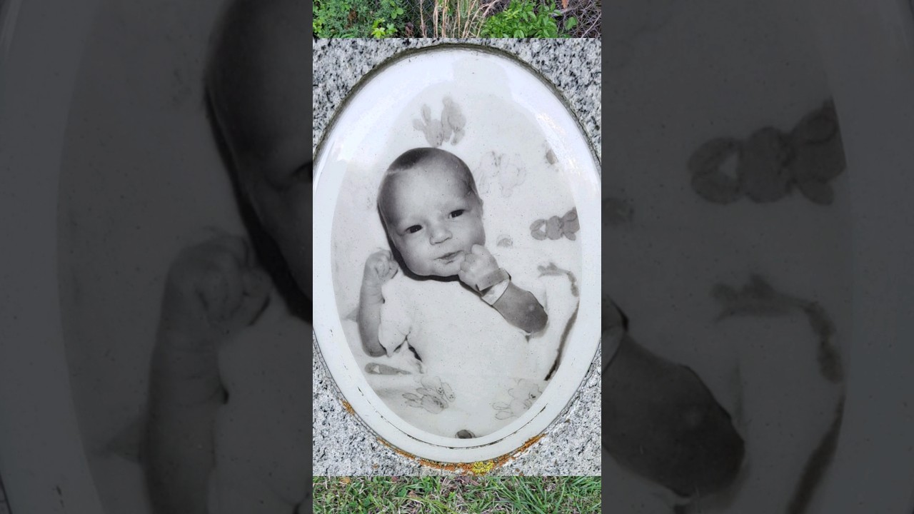 grave of baby Newton #gravesite #cemeteryexploration #grave #cemetery #graveyard #gravestone #baby