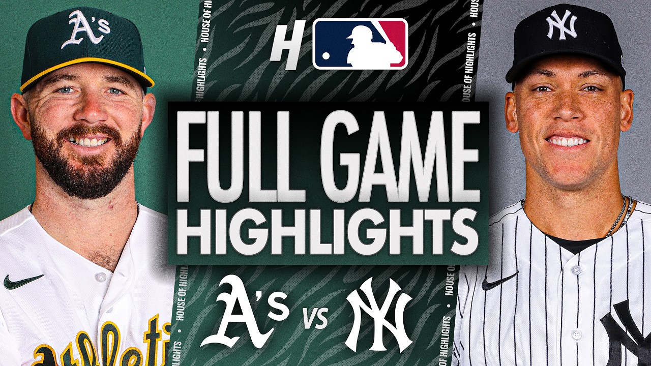 Матч &laquo;Атлетикс&raquo; против &laquo;Нью-Йорк Янкиз&raquo; &mdash; ПОЛНЫЙ ОБЗОР МАТЧА 🔥 Сезон MLB 9 апреля 2026 года