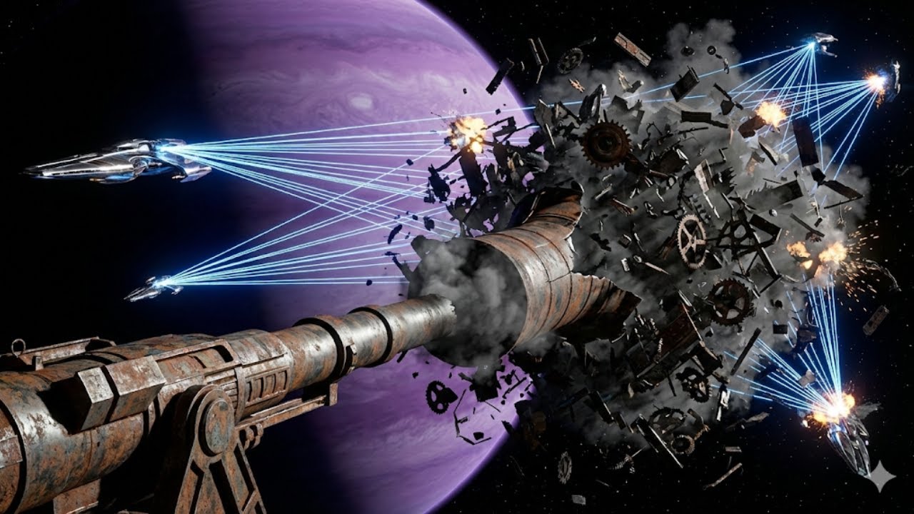 Their Lasers Stopped Every Missile. So We Fired a Cloud of Junk.