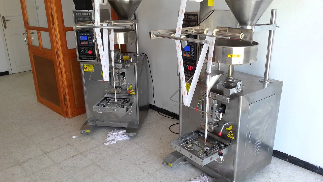 Machine emballage sucre en stick 5g