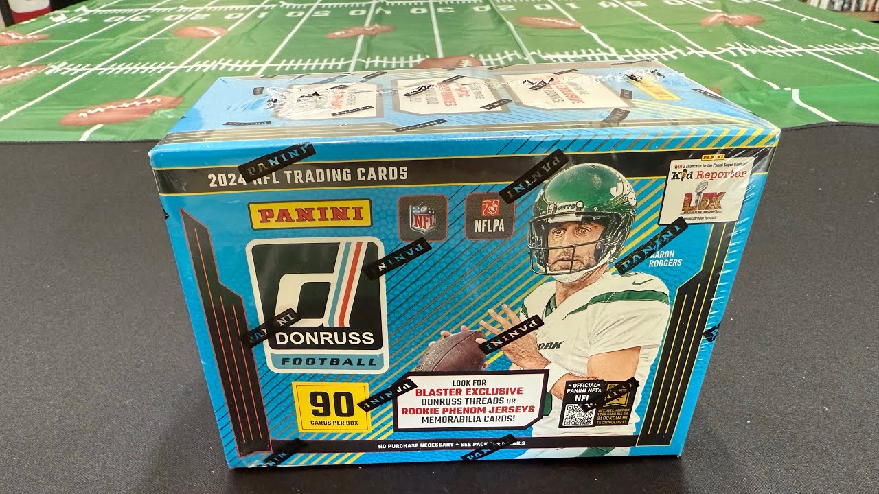 24 Donruss Football Blaster