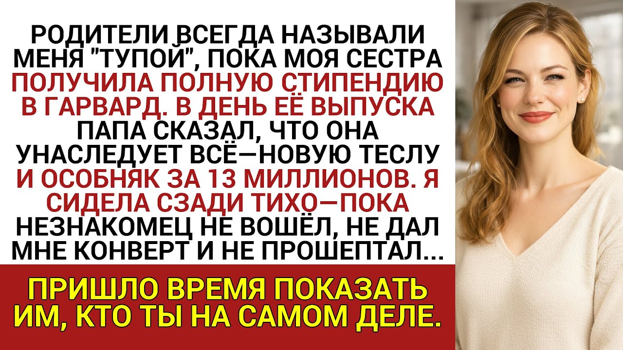 РОДИТЕЛИ ВСЕГДА НАЗЫВАЛИ МЕНЯ 