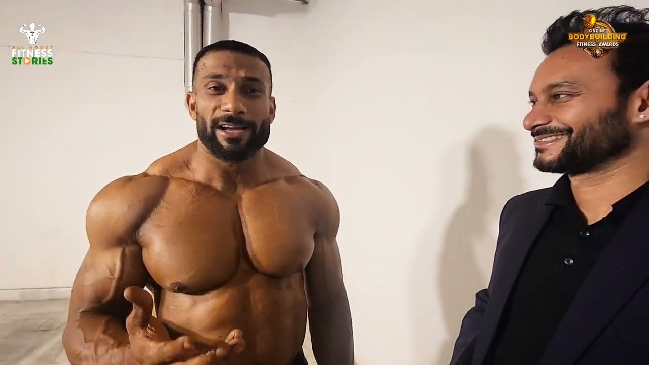 Marathi PRO Bodybuilder Nilesh Dagade - Wins Gold and talks to @AllAboutFitnessStories