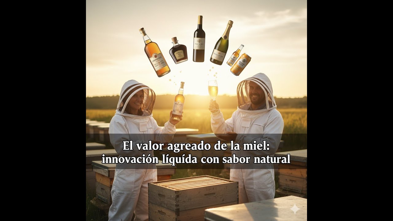 El valor agregado de la miel: innovación líquida con sabor natural