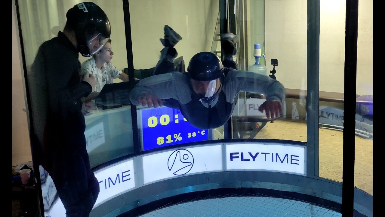 Аэротруба - Fly Time Днепр (начало)