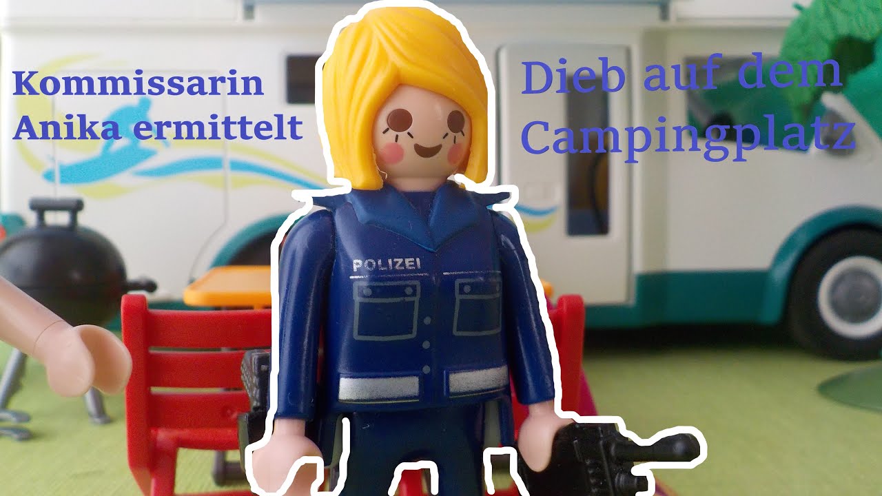 Playmobil Polizei Film Deutsch Diebstahl auf dem Campingplatz// Kommissarin Anika [Zukunft]