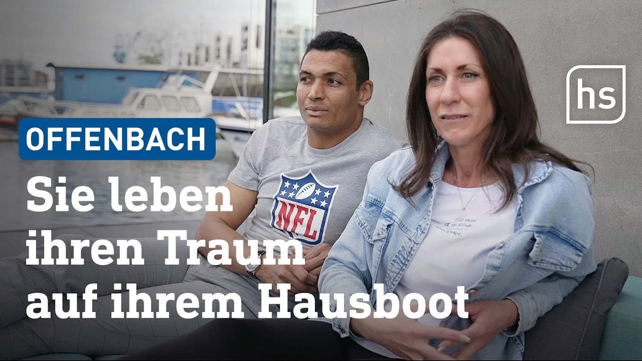 Wohnen auf dem Wasser am Offenbacher Hafen | hessenschau