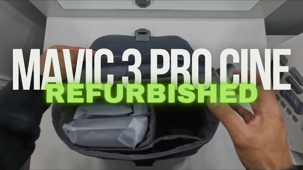 UNBOXING: MAVIC 3 PRO CINE REFURBISHED