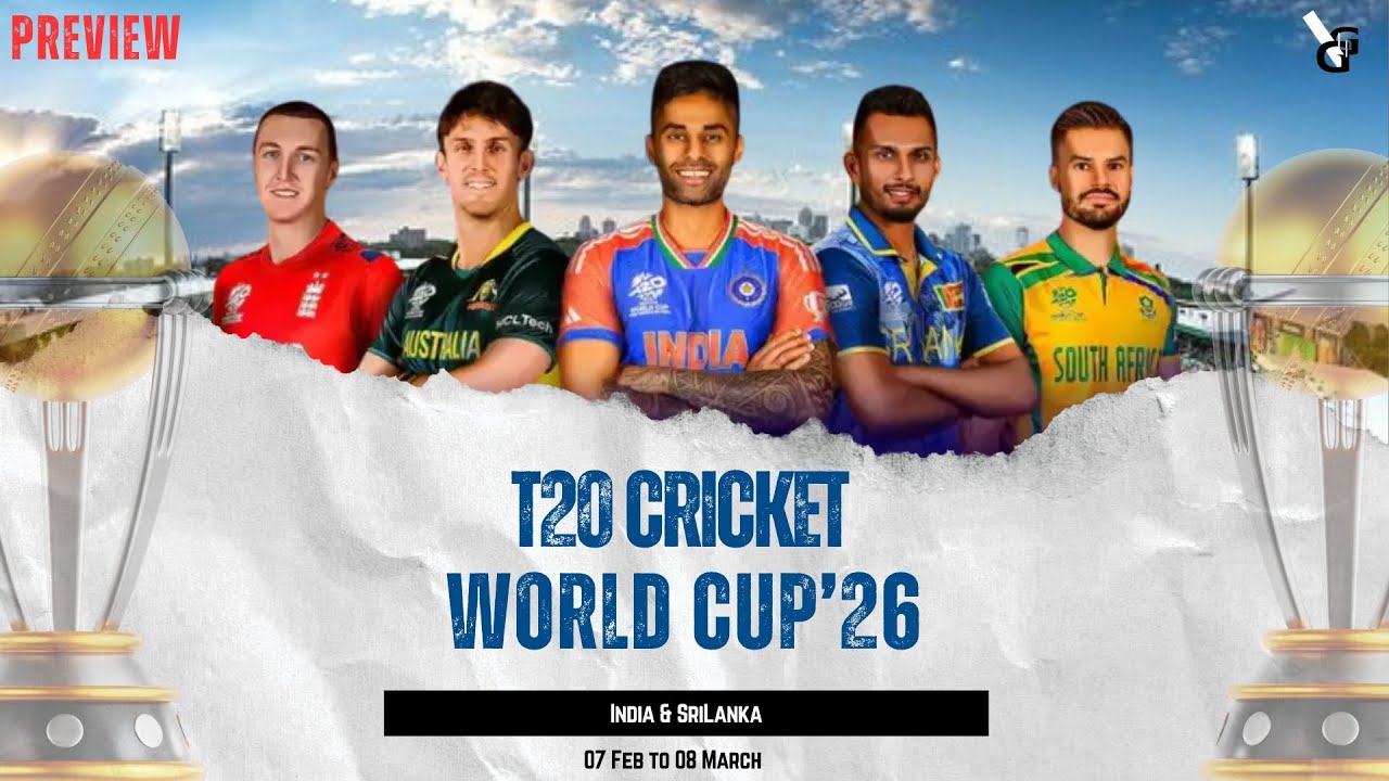 T20 Festival is here! ICC T20 Cricket WC 2026 Preview | History in Making? #icc #t20worldcup #india