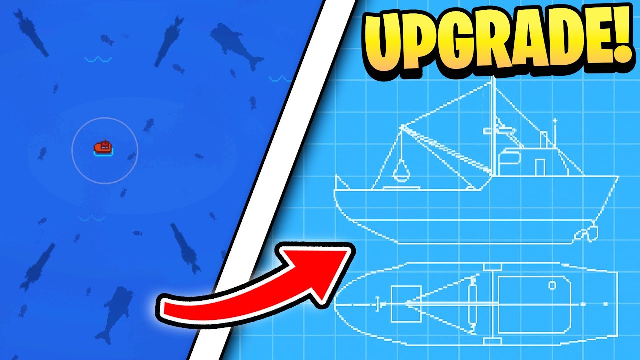 I Upgraded My Fishing Boat To INSANE LEVELS in This NEW Incremental Game!