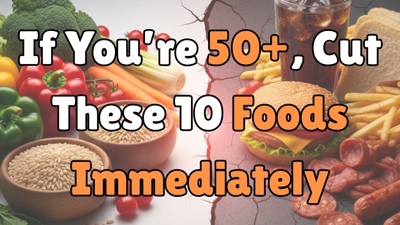 10 Foods Destroying Your Health After 50 (Stop Eating These Now).