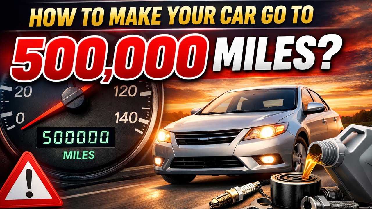 HOW TO MAKE YOUR CAR GO TO 500,000 MILES?