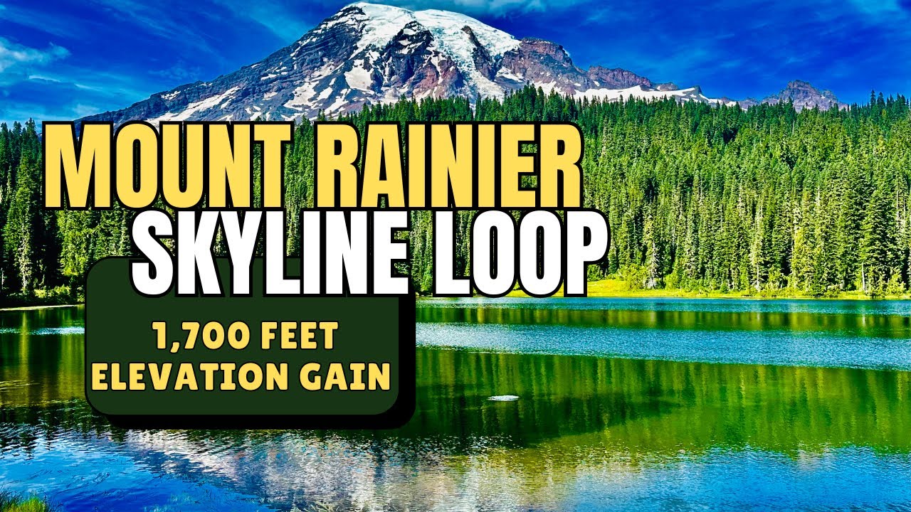Петля Skyline Loop горы Рейнир: действительно ли она ТАКАЯ потрясающая? Спойлер: ДА. Да, это так. 😍