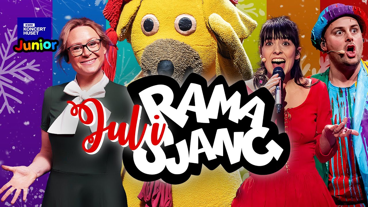 Jul i Ramasjang // Bamse, Kristian, Rosa, Silja, DR Juniorkoret og DR Spirekoret