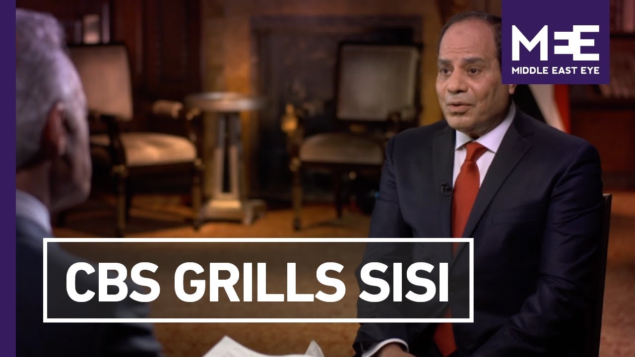 Egypt's Sisi gets grilled in CBS interview
