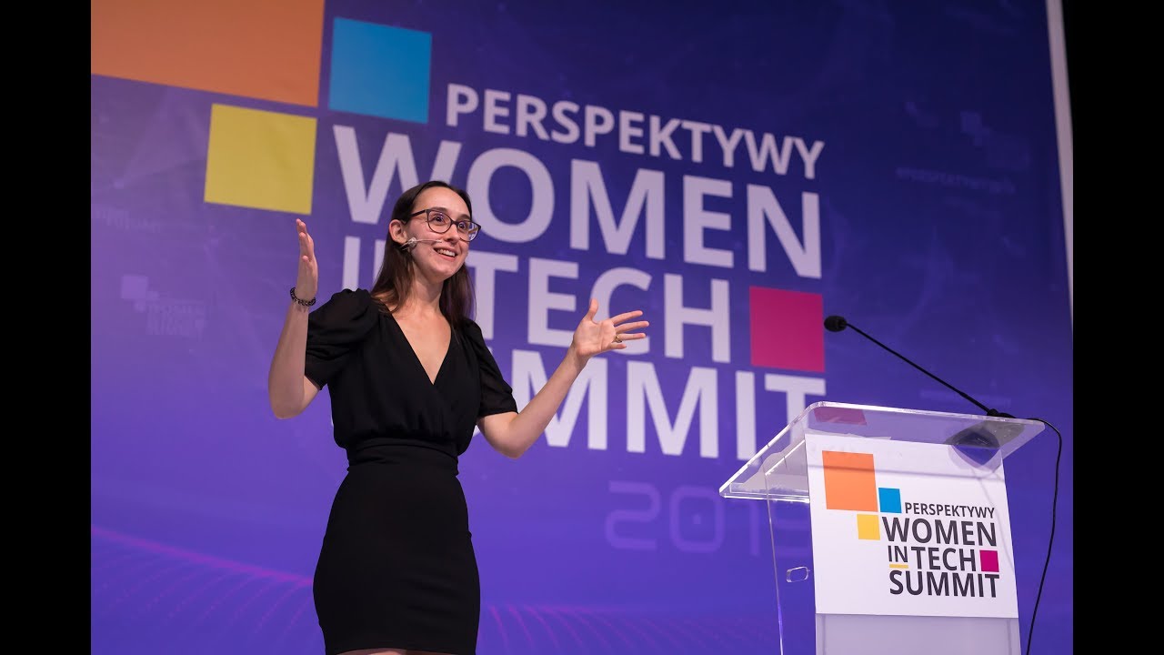 Sabrina Gonzalez Pasterski at Perspektywy Women in Tech Summit 2019