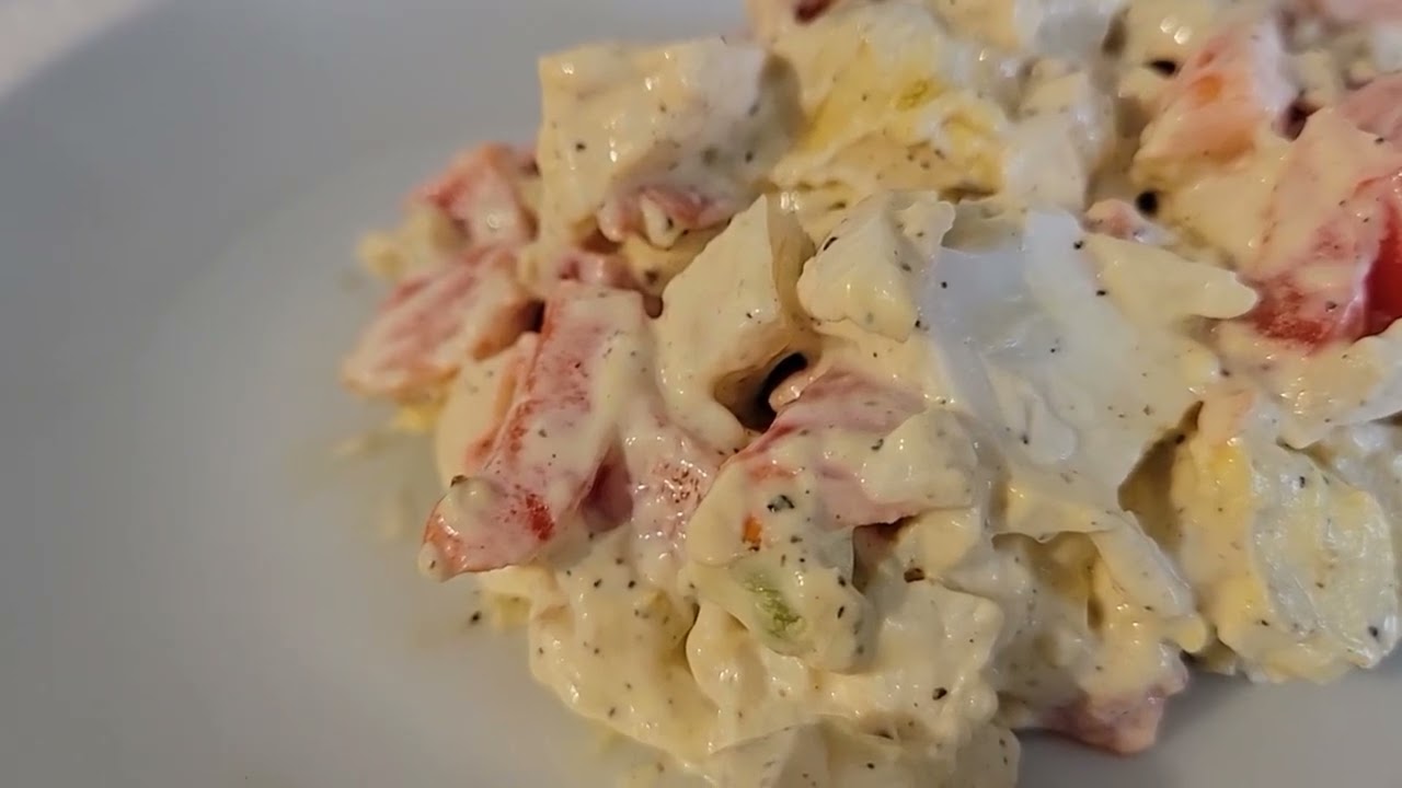 Картофельный салат без картофеля