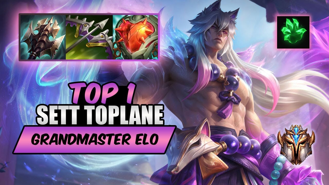 Wild Rift SETT TOP 1 toplane - S13 rank game + build