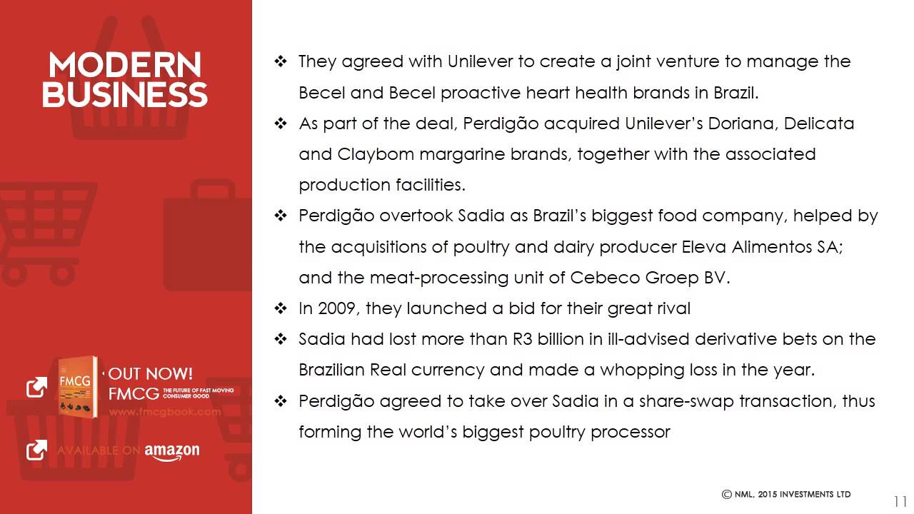 BRF Brasil Foods - History, Evolution, Present and the Future