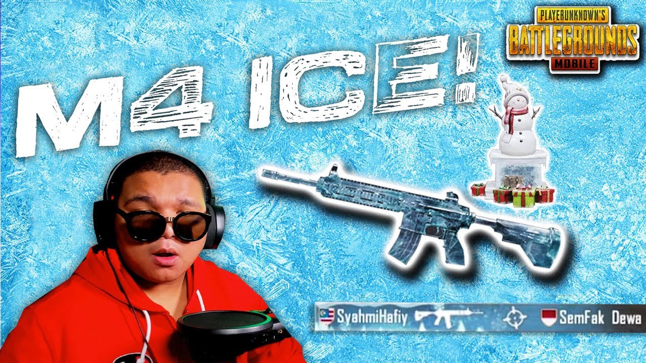 OOHAMI ''UPGRADE M4 ICE SAMPAI LEVEL 7 MAX'' !! - PUBG Mobile | Malaysia w/ Ukiller