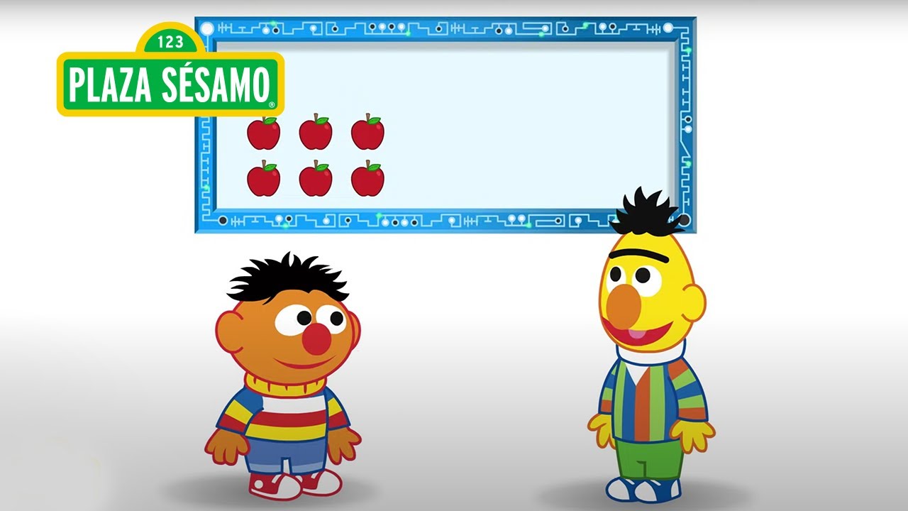 Plaza Sésamo: Contando manzanas