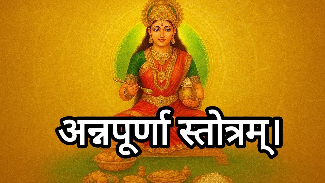 श्री अन्नपूर्णा स्तोत्रम् ( lyrics ke sath)/shri annapurna stotram/shri annapurna stotra #viral #yt