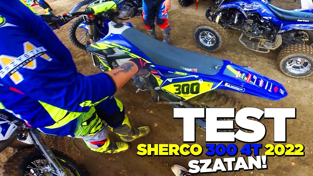 O boże ! Co za SZATAN ! Sherco 300 4t 2022 ! TEST ! #emgarena #gryfice