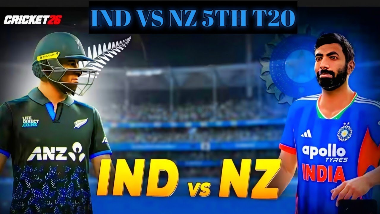 INDIAN VS NEW ZEALAND 5TH T20 MATCH GAMING VIDEOS 🤯#youtubesearch #indiangamenerd #cricketmatch 