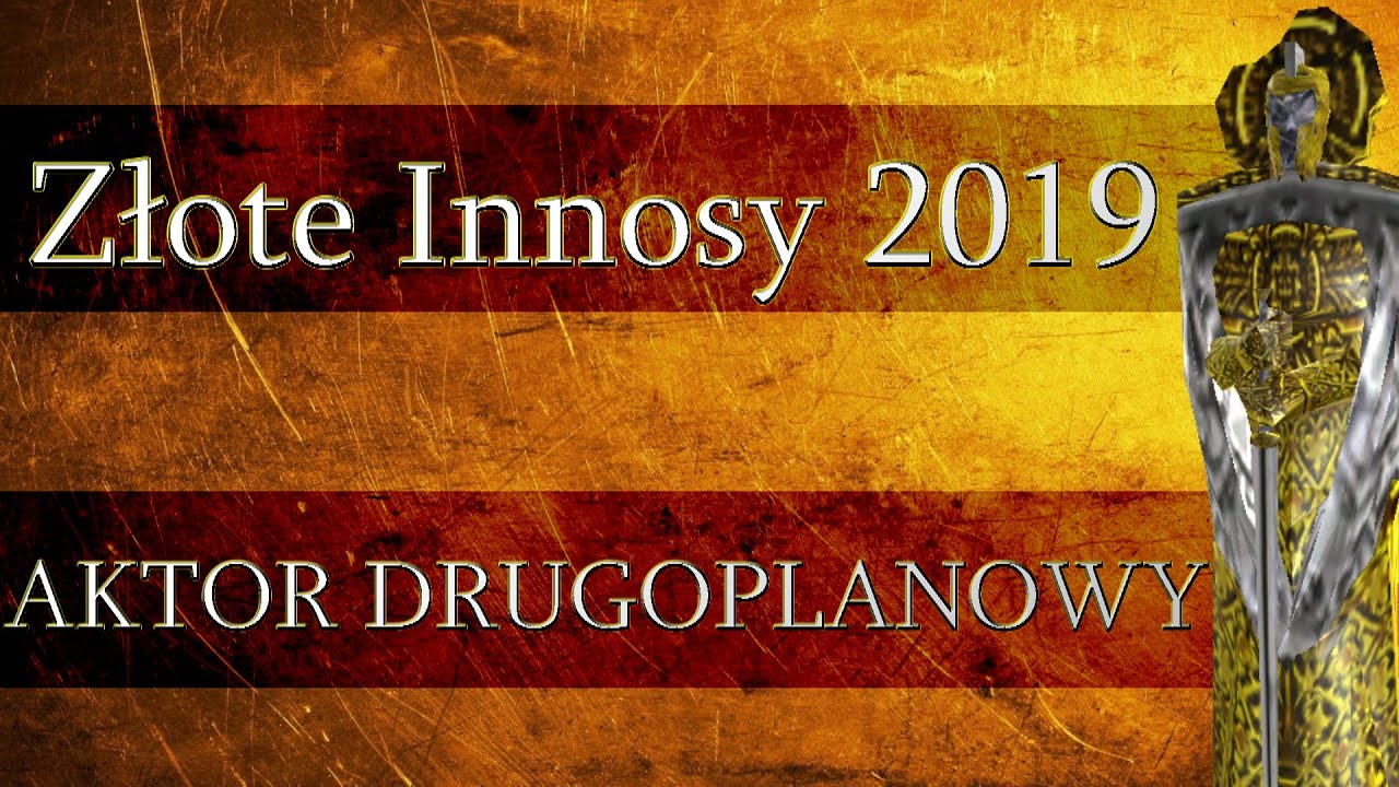 Złote Innosy 2019 - Aktor Drugoplanowy