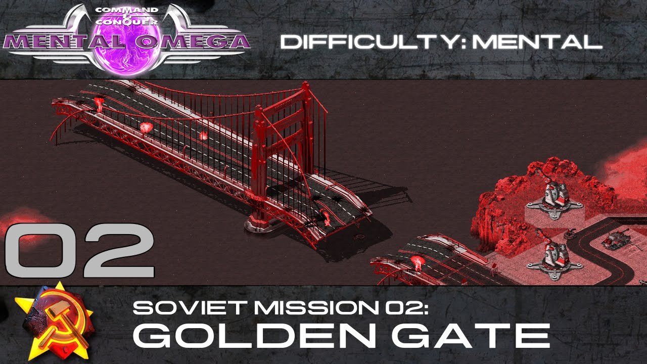 Mental Omega 3.3 // Soviet Mission 02: Golden Gate