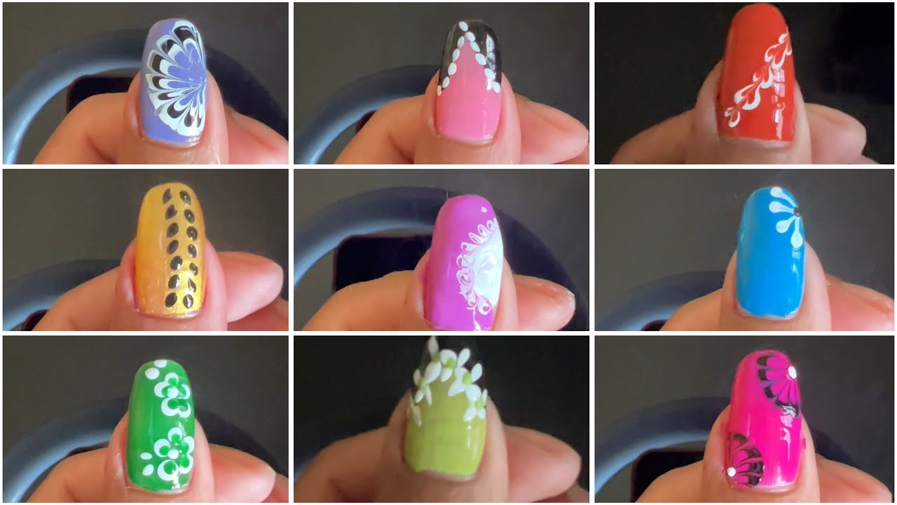✨ DIY Nail Art with Household Items 🧷 || Beginners Friendly & Aesthetic Designs 