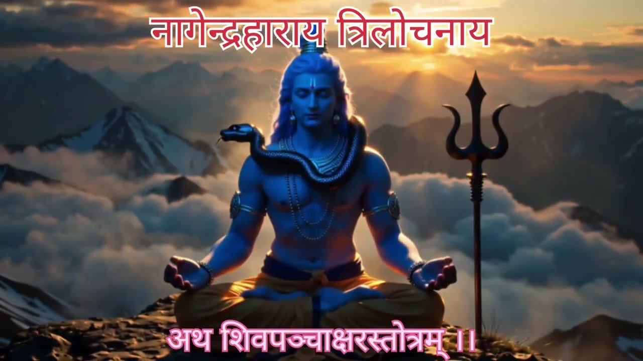 Maha Shivratri Special | Sanskrit Stotram with Music | Kailash Par Mahadev | Divine Meditation 🌙