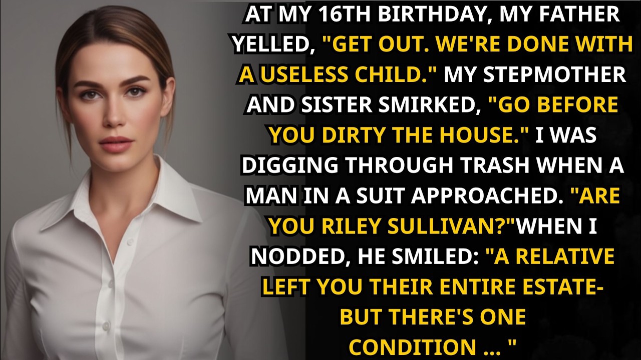 At 16, Dad Threw Me Out — A Man Said I Inherited Everything