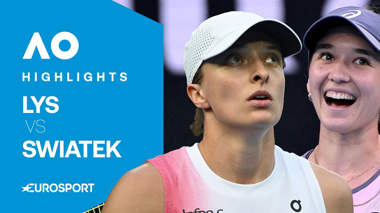 Eva Lys vs Iga Swiatek | Round Four | Australian Open 2025 Extended Highlights 🇦🇺