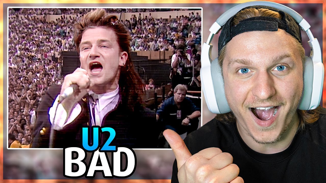 U2 - Bad [LIVE AID] (FIRST TIME REACTION!)