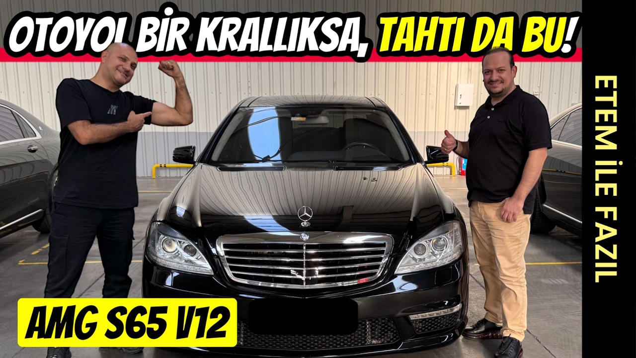 ETEM ile FAZIL | Mercedes AMG S65 V12 | 1000Nm Tork ile Otoyolun Kralı
