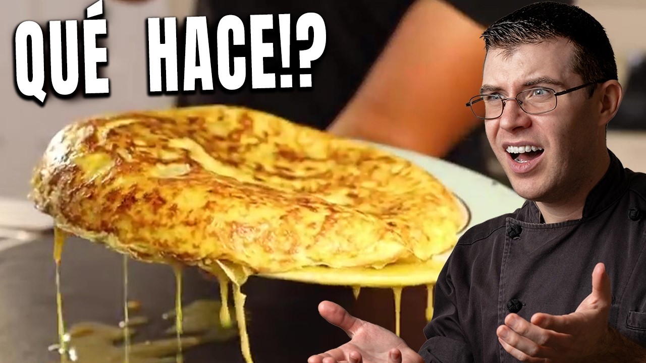 Pro Chef Reacts.. To Adam Ragusea's ATTEMPT At SPANISH Omelettes