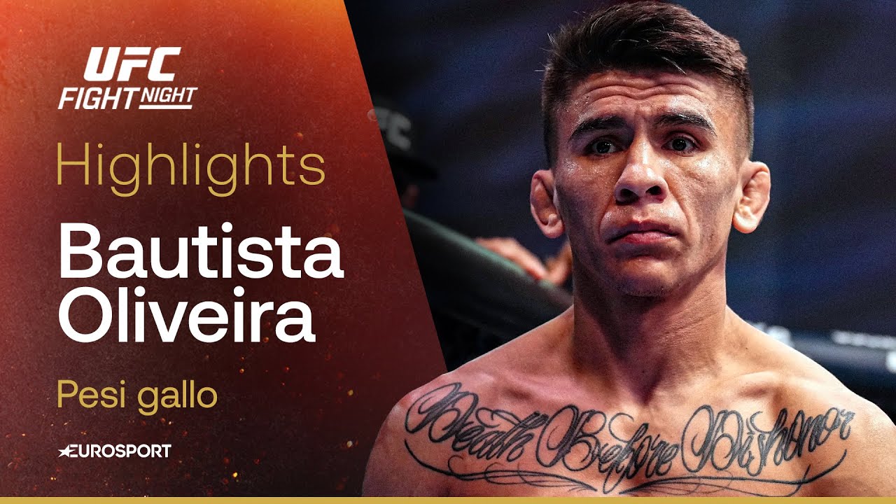 Bautista VS Oliveira | HIGHLIGHTS | #UFCFightNight