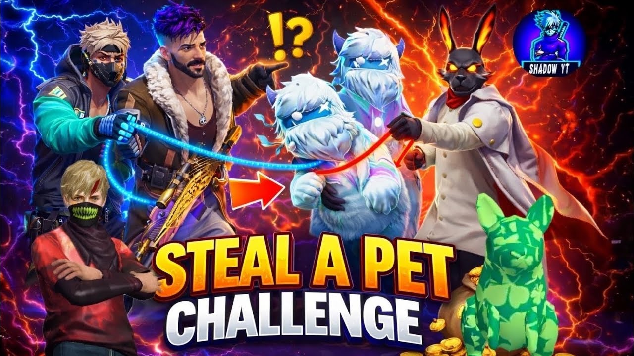New challenge, My friend's vs My subscribers,who will win the challenge, #freefire #steelapet #funny