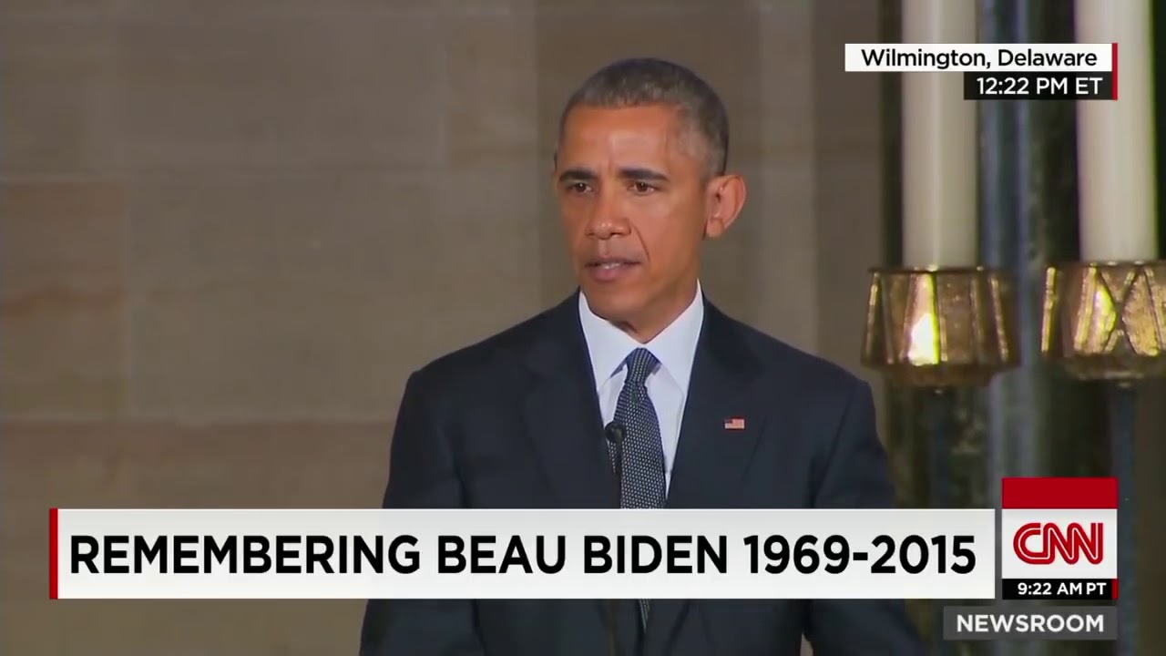 Obama's Eulogy For Beau Biden - feat. Cliff Martinez