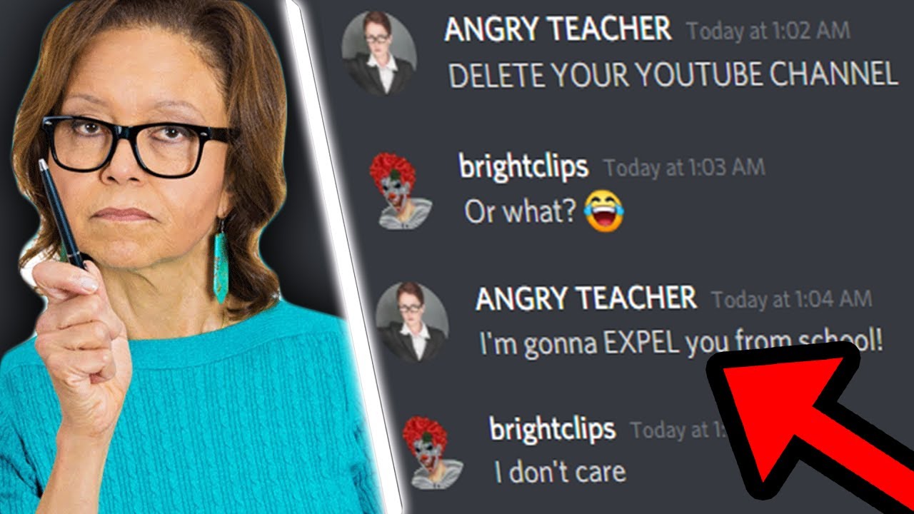 ТРОЛЛИНГ РАЗОЗЛЕННОГО УЧИТЕЛЯ В DISCORD!
