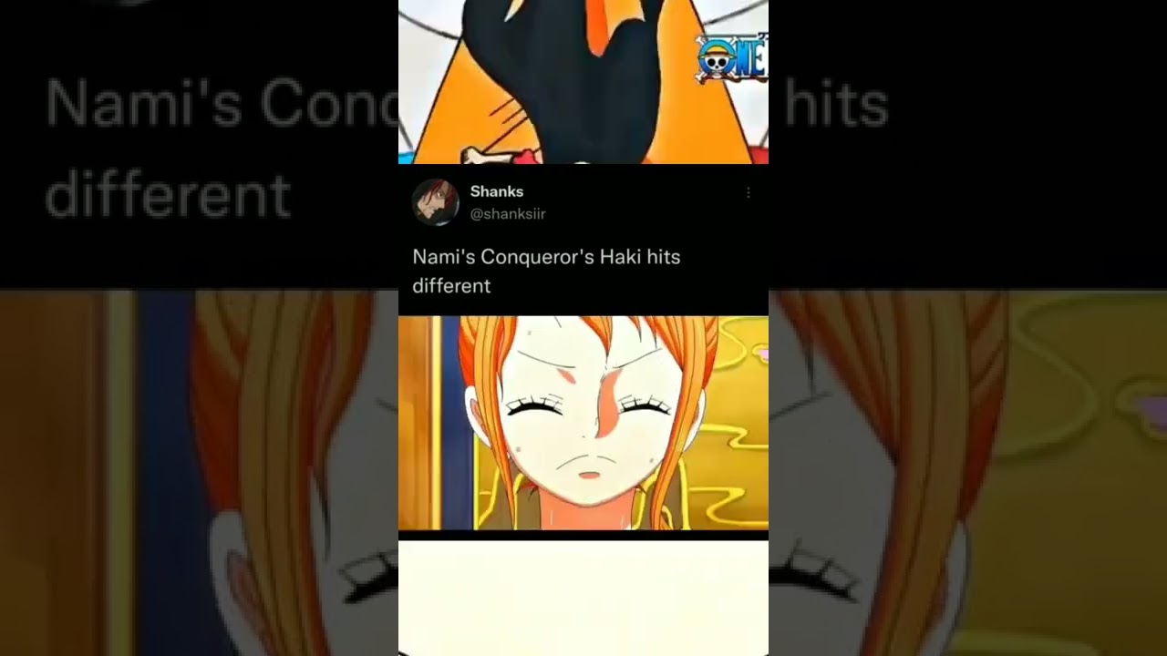 Dude nami has a big smile 😊 | Onepiece | #onepiece #nami #waifu #waifus #shorts