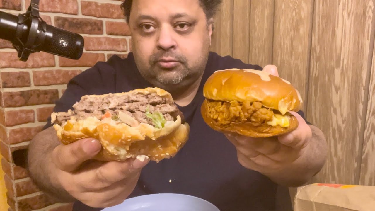 Asmr Burger King Mukbang | Eating Show