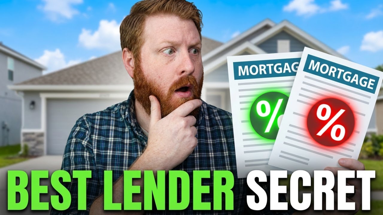 How To Choose The Best Mortgage Lender | First Time Home Buyers
