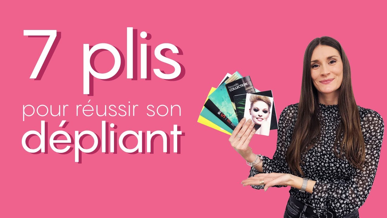 D&eacute;pliant : les diff&eacute;rents types de plis