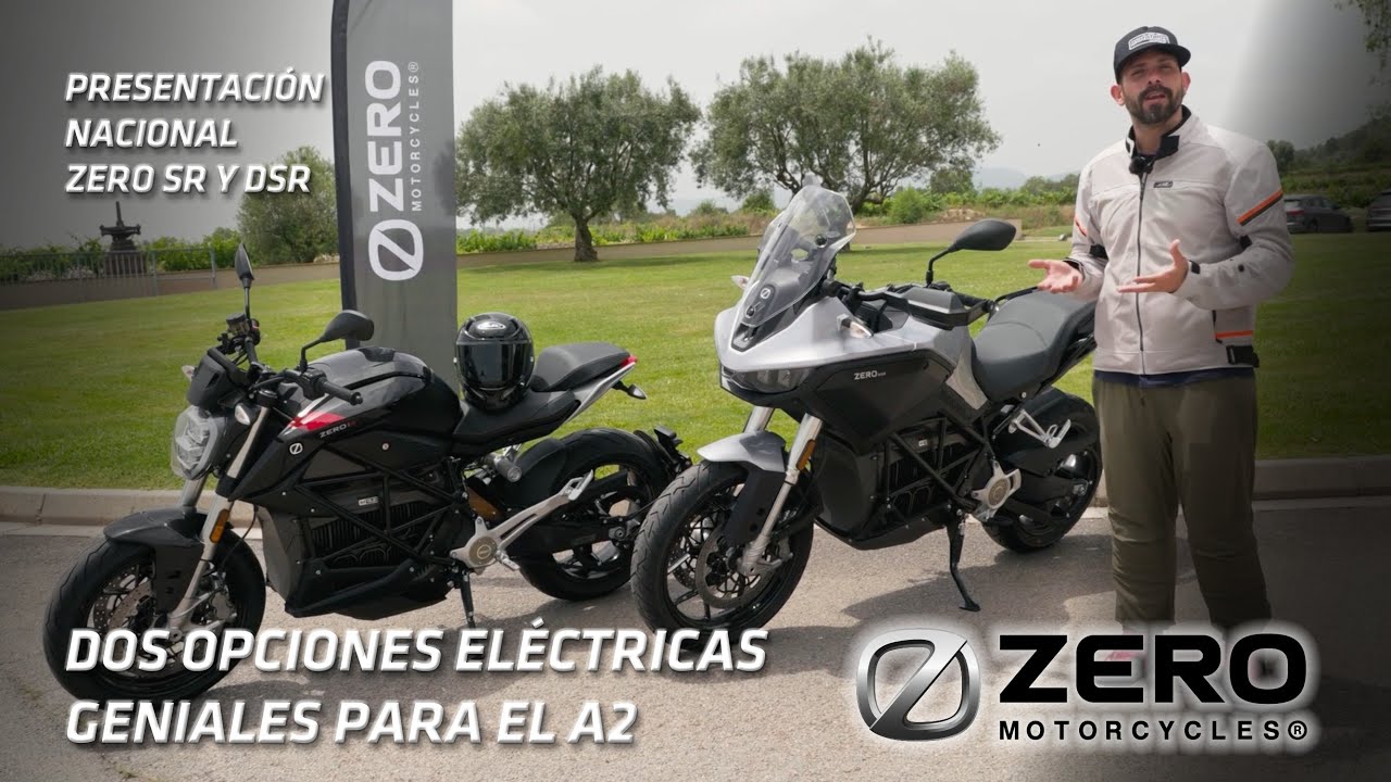 Nuevas Zero Motorcycles SR y DSR: la mejor opción para moverse en eléctrico con el carné A2