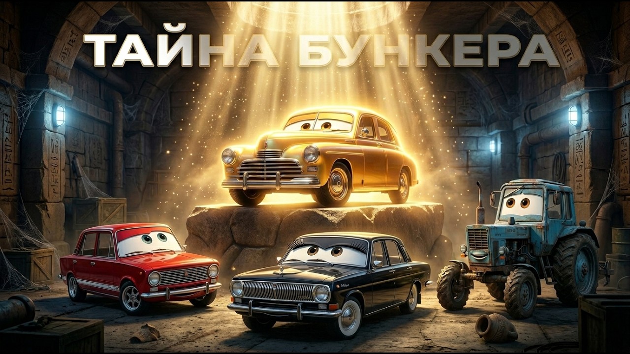 ЖИГУЛЬ: Тайна Золотой Победы 🏆 Мистический Квест в стиле Pixar (AI Animation)