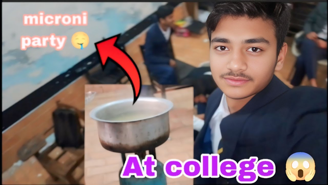 Microni party at college 😱 or wo bi freinds ky sath 🥰 February 3, 2026