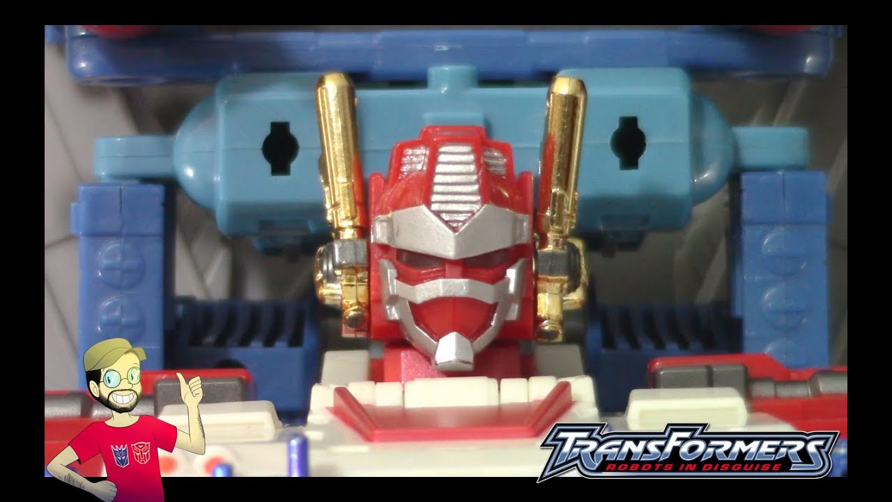 AUVELIER REVIEW TRANSFORMERS ROBOTS IN DISGUISE OMEGA PRIME (CAR ROBOTS GOD FIRE CONVOY) EN ESPAÑOL