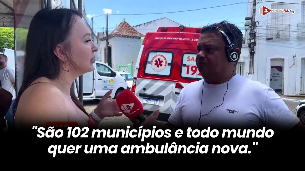 Penedo recebe novos veículos para a Saúde e reforça atendimento à população, diz secretária Waninna